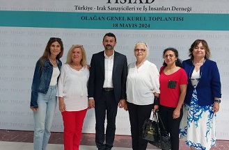 Türkiye Irak Sanayicileri ve İş İnsanları Derneği’nin (TISİAD) 6. Olağan Genel Kurul Toplantısı’nda oy birliğiyle Başkanlığa yeniden Mehmet Salih Çelik, seçildi.